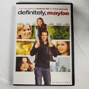 Definitely, Maybe DVD (Ryan Reynolds, Isla Fisher, Rachel Weisz, Romantic Comedy